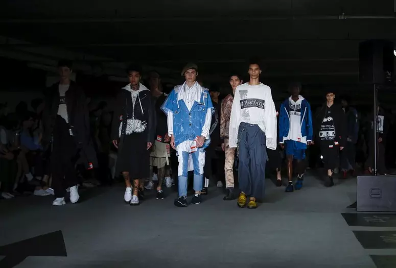 MAISON MIHARA YASUHIRO UOMO PRIMAVERA ESTATE 2018 LONDRA1