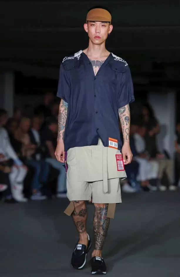 MAISON MIHARA YASUHIRO MENSWEAR SPRING SUMMER 2018 LONDON11