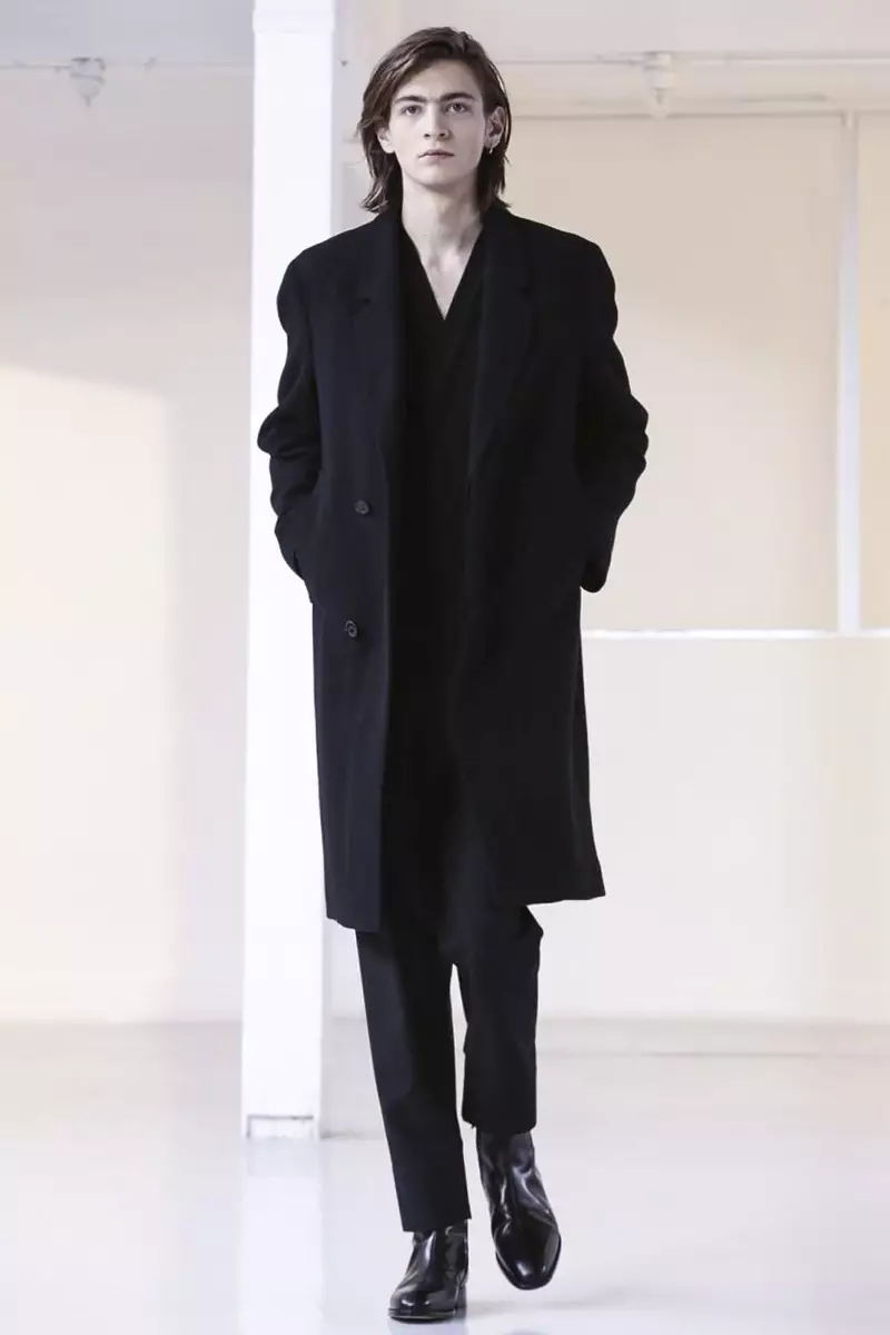Moška oblačila Christophe Lemaire jesen zima 2015 Pariz