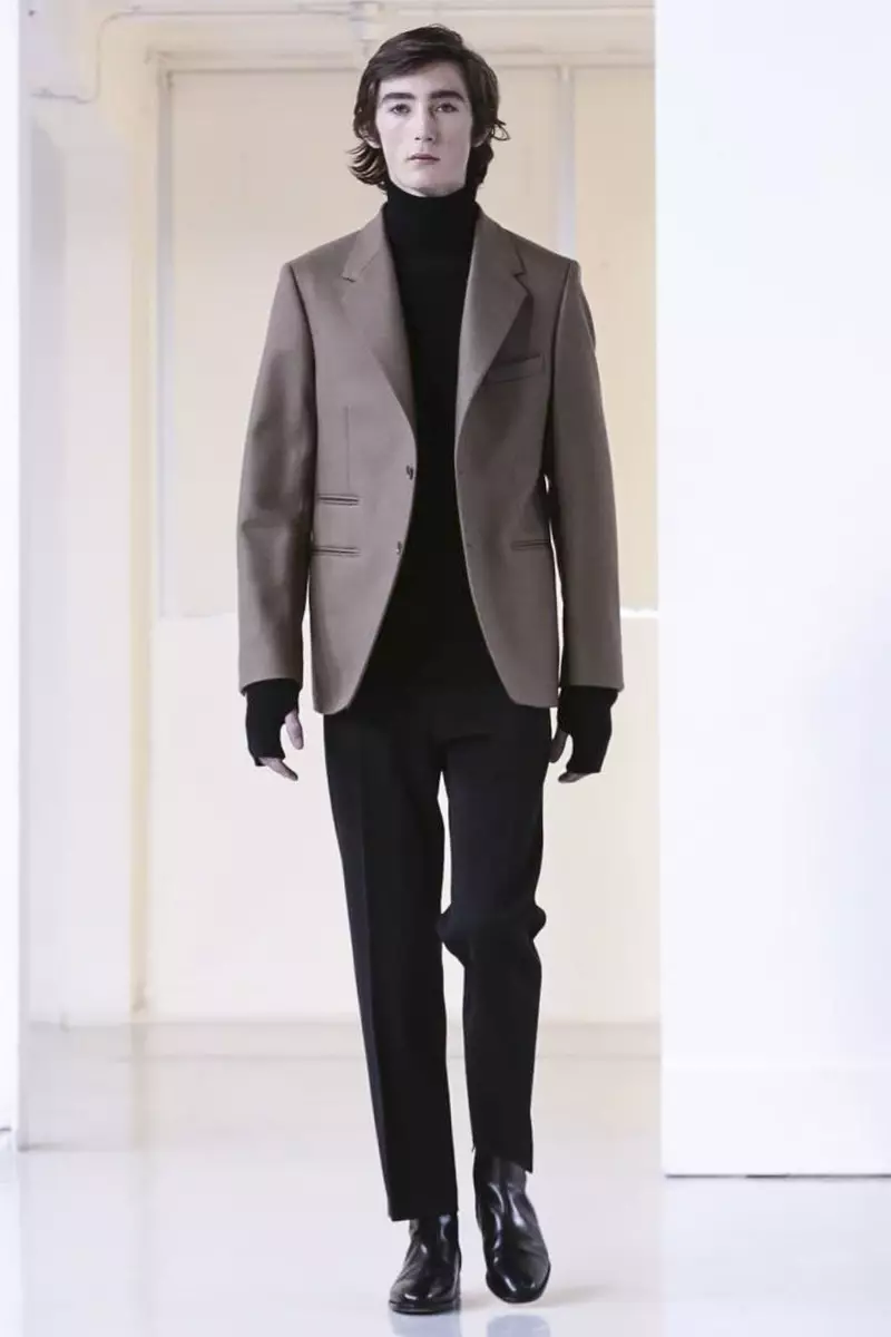 Moška oblačila Christophe Lemaire jesen zima 2015 Pariz