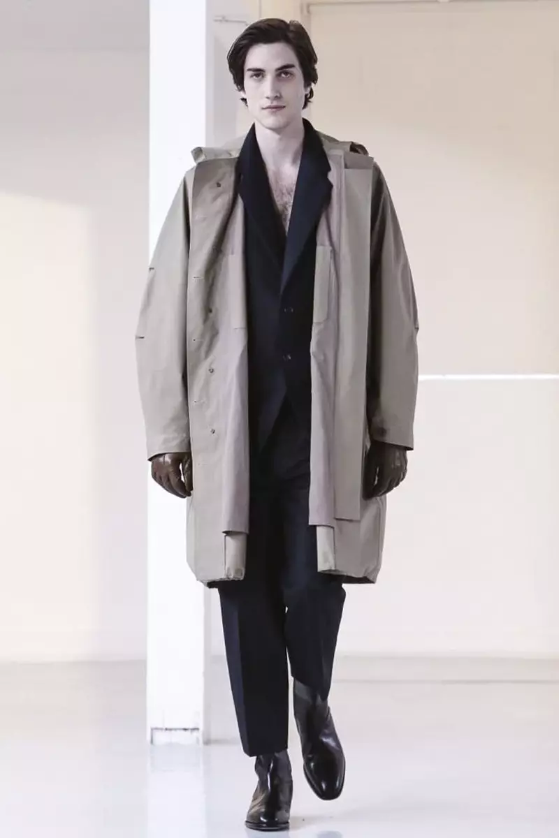 Christophe Lemaire Erkek Giyim Sonbahar Kış 2015 Paris
