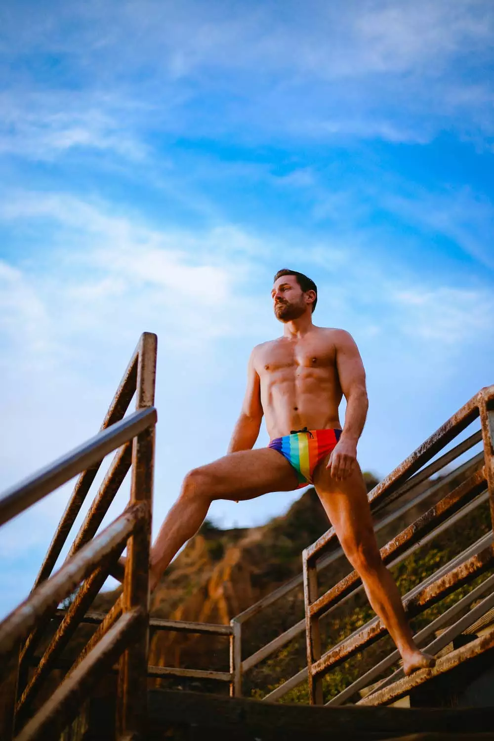 ISmithers Swimwear Rainbow REBOUND