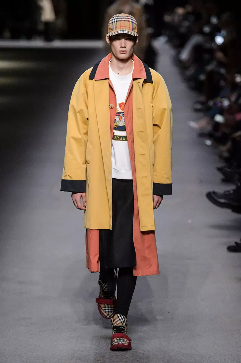 BURBERRY MEN AŬTUNO VINTRO 2018 LONDON10