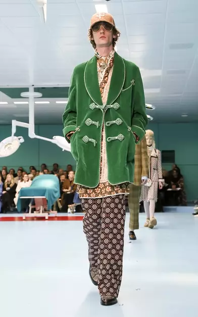 GUCCI OKUNRIN & OBIRIN isubu igba otutu 2018 MILAN13