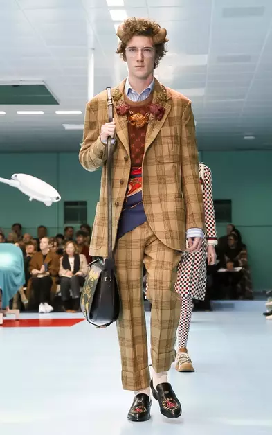 GUCCI KİŞİ VƏ QADINLAR PAYIZ QIŞ 2018 MILAN22