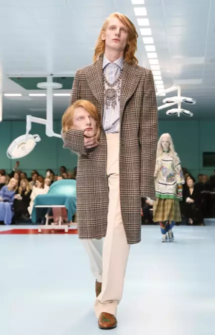 GUCCI OKUNRIN & OBIRIN isubu igba otutu 2018 MILAN23