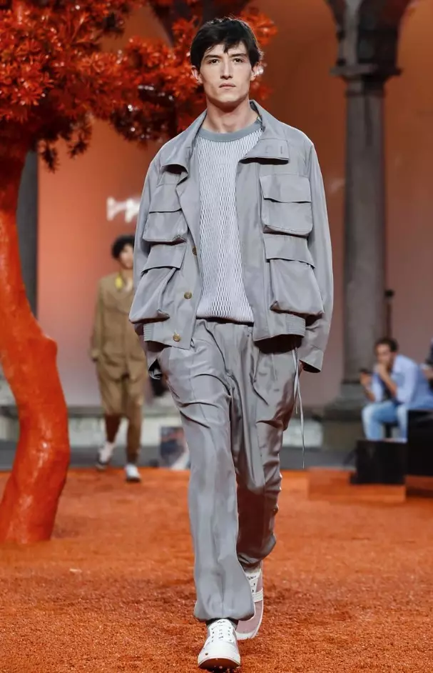 ERMENEGILDO ZEGNA MENSWEAR PRIMAVERA VERÃO 2018 MILÃO 2