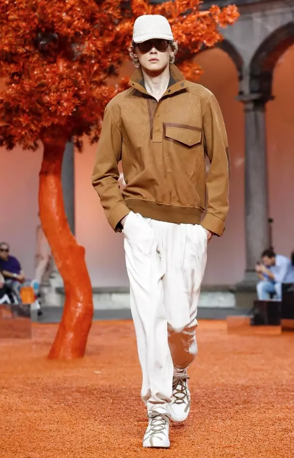 ERMENEGILDO ZEGNA MENSWEAR PRIMAVERA VERÃO 2018 MILÃO 32