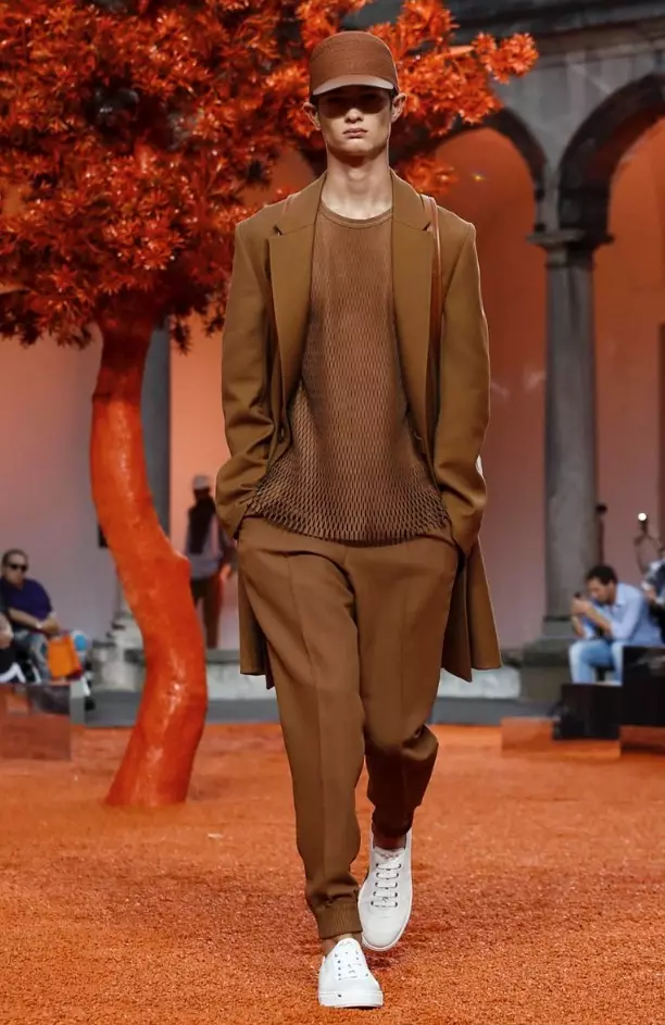 ERMENEGILDO ZEGNA MENSWEAR PRIMAVERA VERÃO 2018 MILÃO 37