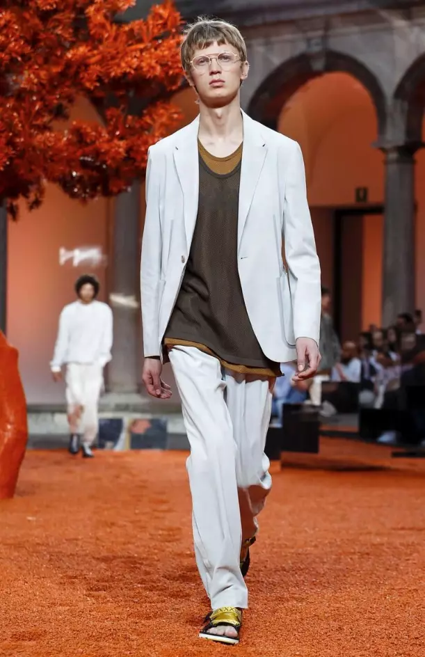 ERMENEGILDO ZEGNA MENSWEAR PRIMAVERA VERÃO 2018 MILÃO 43