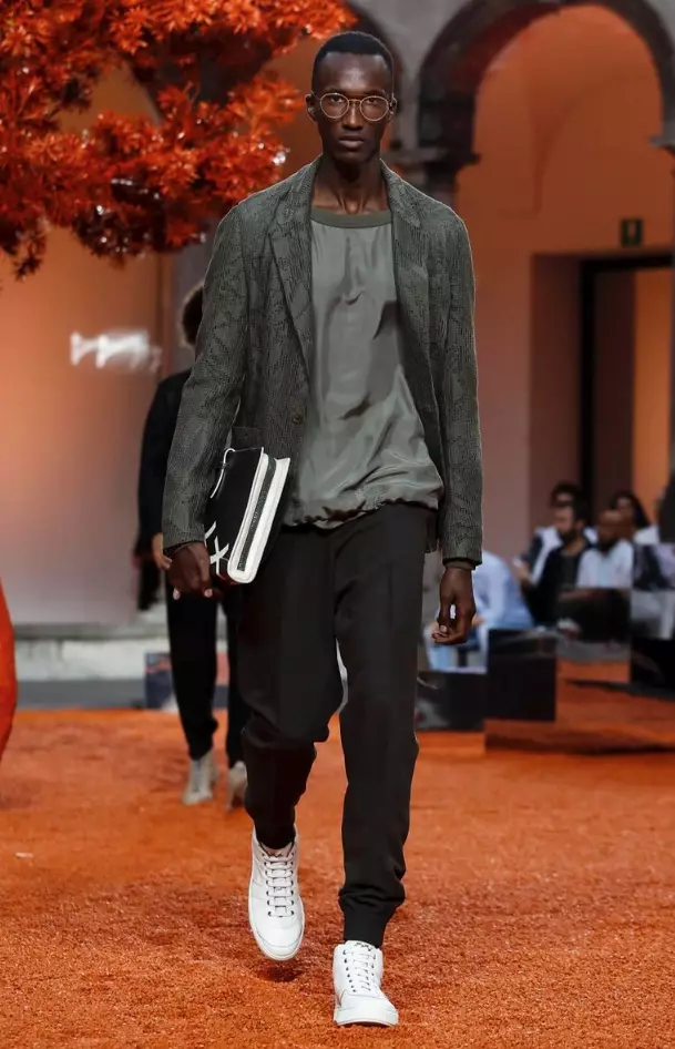 ERMENEGILDO ZEGNA MENSWEAR PRIMAVERA VERÃO 2018 MILÃO 45