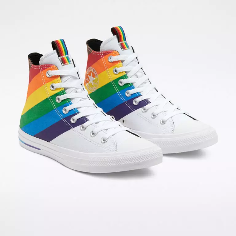 Converse Igberaga gbigba, apẹrẹ nipasẹ wa ti ara ọmọ ẹgbẹ ti LGBTQIA+ awujo