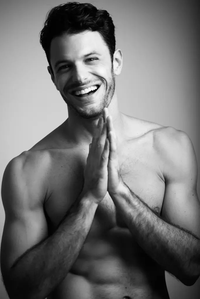 Schauspieler und Model Eduardo Coutinho, Agentur L'AGENCE TEAM, exklusiv fotografiert von Test Talles Bourges in Sao Paulo.