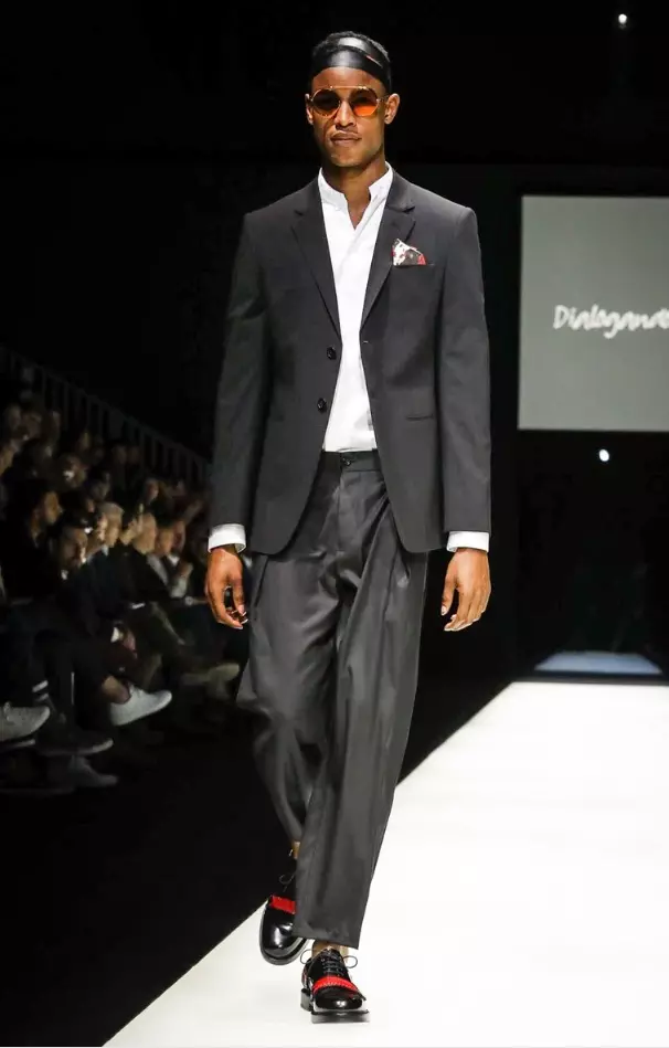 EMPORIO ARMANI MENSWEAR PRIMAVERA VERANO 2018 MILAN2