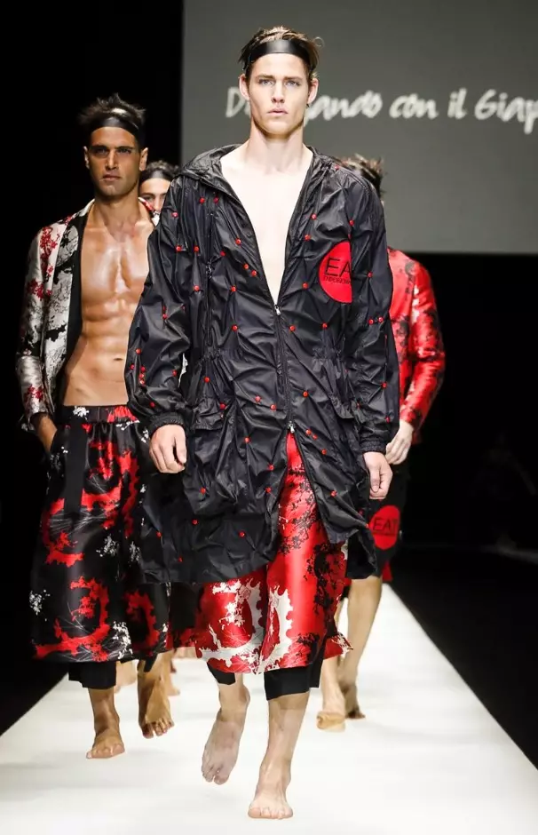 EMPORIO ARMANI MENSWEAR LEHLABULA LA 2018 MILAN12