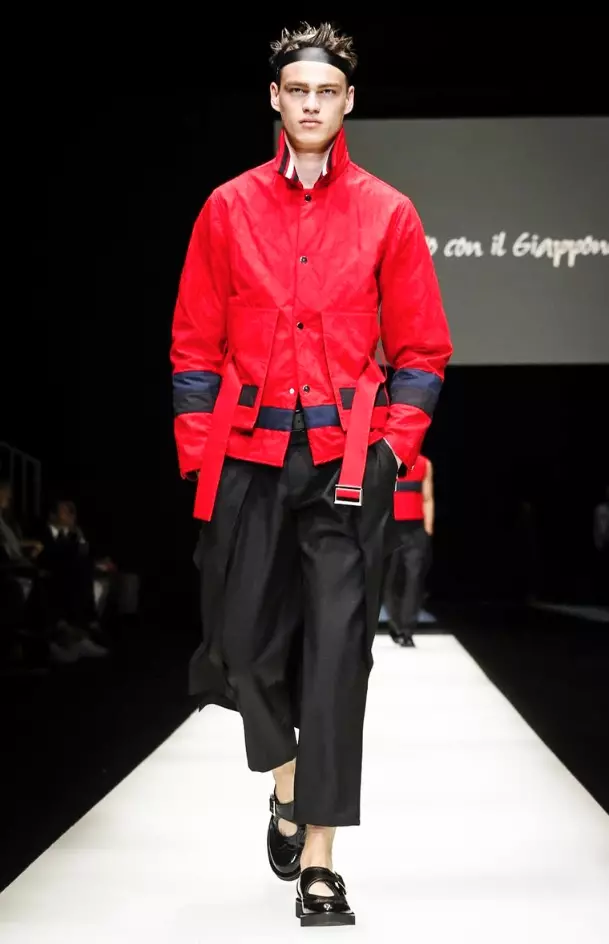 EMPORIO ARMANI MENSWEAR SPRING SUMMER 2018 MILAN17