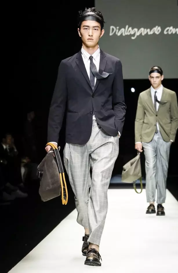 EMPORIO ARMANI HOMME PRINTEMPS ÉTÉ 2018 MILAN28