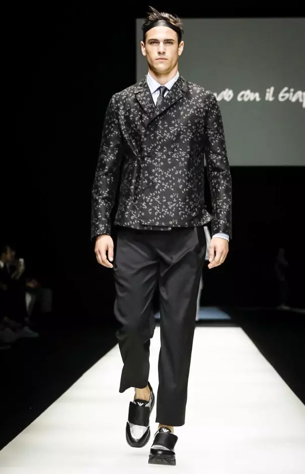 EMPORIO ARMANI MENSWEAR Spring Usum Panas 2018 MILAN29