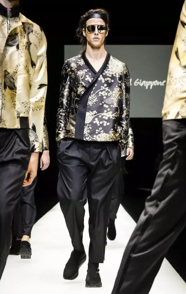 EMPORIO ARMANI MENSWEAR PRIMAVERA VERÃO 2018 MILÃO 30