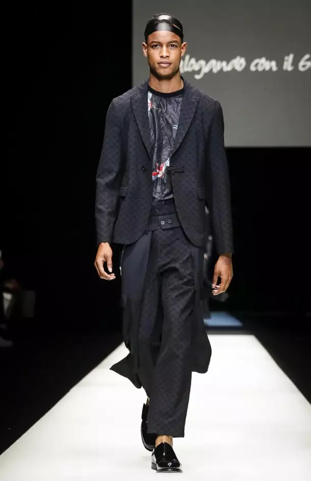 PÁNSKE OBLEČENIE EMPORIO ARMANI JAR LETO 2018 MILAN37