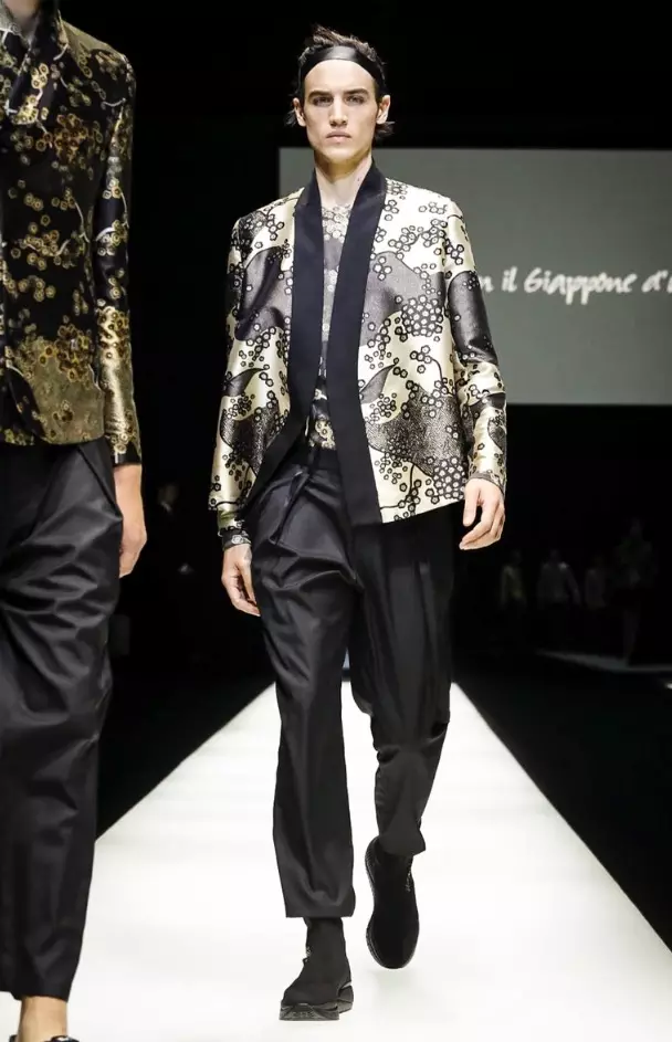 EMPORIO ARMANI MENSWEAR PRIMAVERA VERANO 2018 MILÁN41