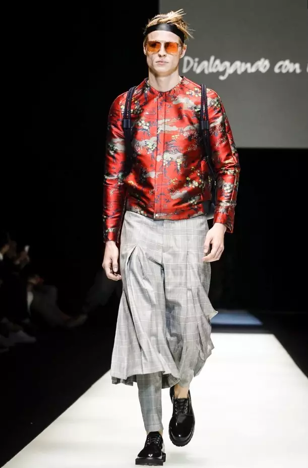 EMPORIO ARMANI MENSWEAR ZVAKAITIKA 2018 MILAN46