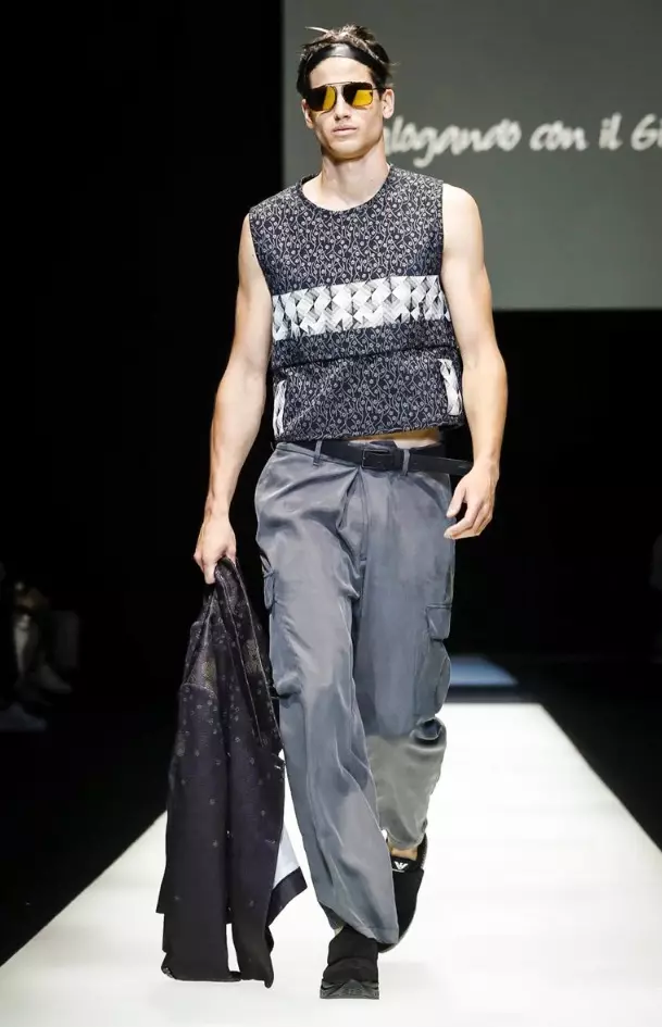 EMPORIO ARMANI MensWEAR SPRING SUMMER 2018 MILAN48