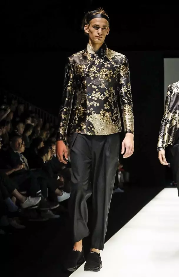 EMPORIO ARMANI HOMME PRINTEMPS ÉTÉ 2018 MILAN49