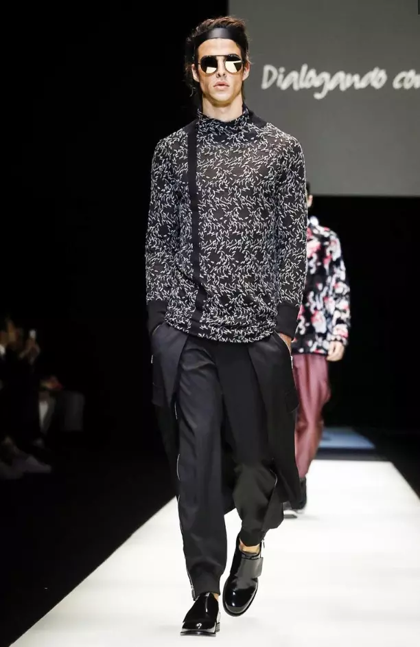 EMPORIO ARMANI MENSWEAR LOHATOSAN'NY FAHAVAVAHANA 2018 MILAN52