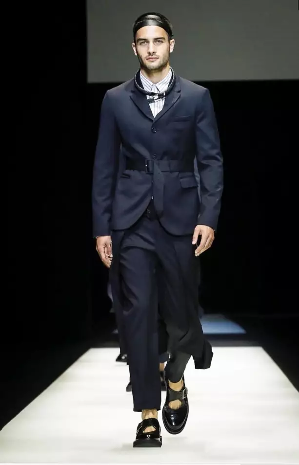 EMPORIO ARMANI MENSWEAR SPRING SUMMER 2018 MILAN65