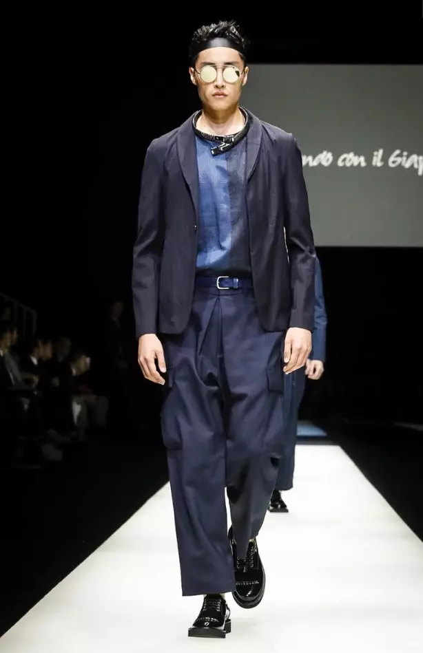 EMPORIO ARMANI MENSWEAR SPRING SUMMER 2018 MILAN69