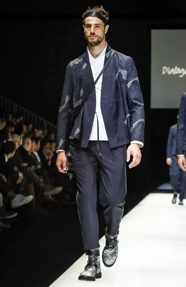 EMPORIO ARMANI MENSWEAR SPRING SUMMER 2018 MILAN72