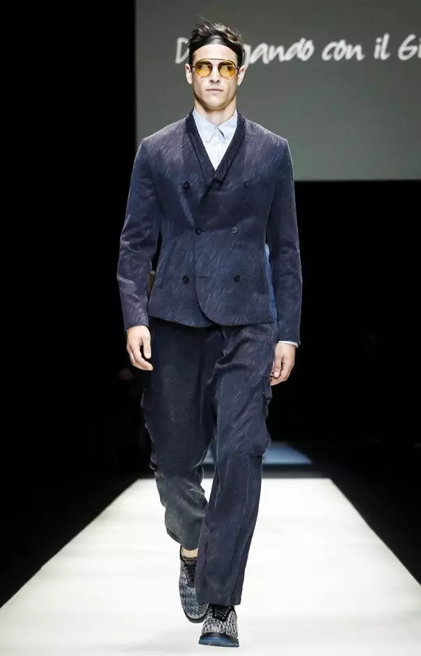 EMPORIO ARMANI MENSWEAR PRIMAVERA VERANO 2018 MILAN81