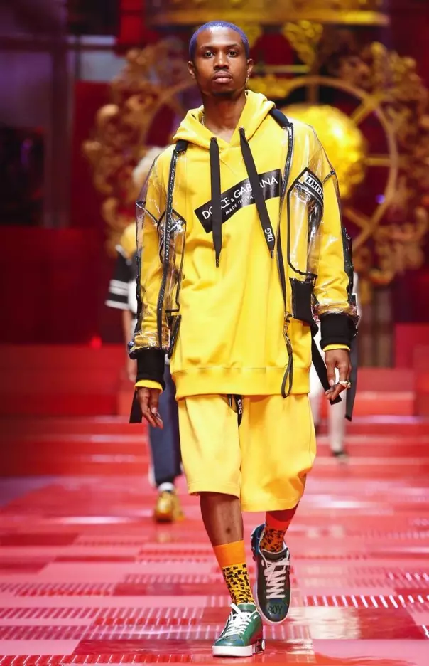 DOLCE & GABBANA MENSWEAR REBBIA SAJF 2018 MILAN16