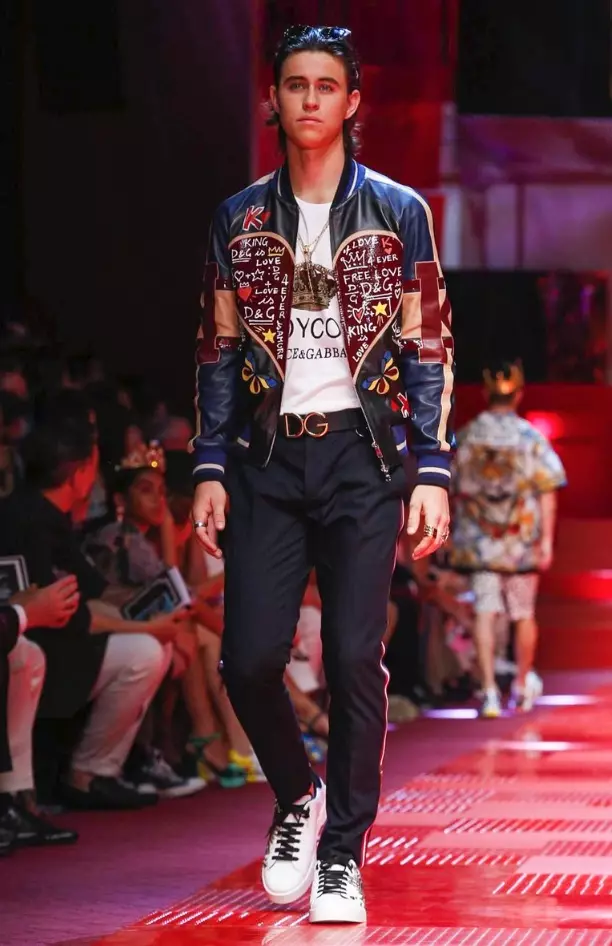 DOLCE & GABBANA MENSWEAR orisun omi ooru 2018 MILAN2