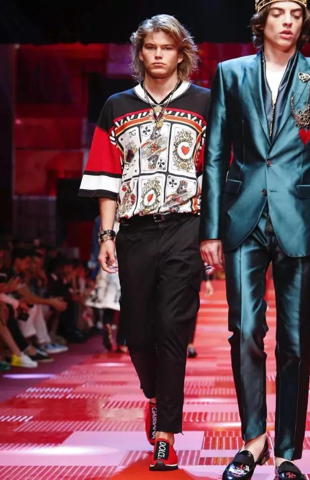 DOLCE & GABBANA පිරිමි ඇඳුම් වසන්ත 2018 MILAN20