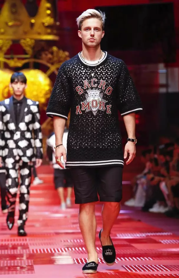 DOLCE & GABBANA MENSWEAR ZVAKAITIKA 2018 MILAN29