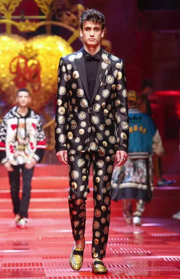 DOLCE & GABBANA HOMME PRINTEMPS ÉTÉ 2018 MILAN37