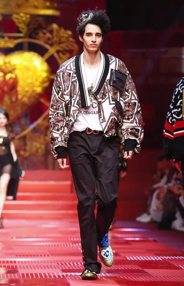 DOLCE & GABBANA MENSWEAR SPRING SUMMER 2018 MILAN40