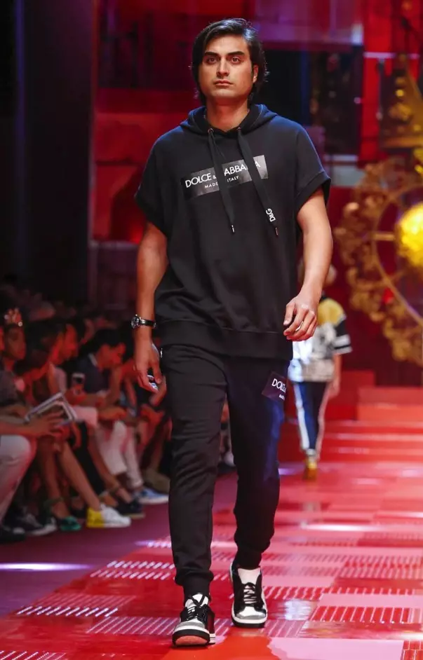 DOLCE & GABBANA පිරිමි ඇඳුම් වසන්ත 2018 MILAN44