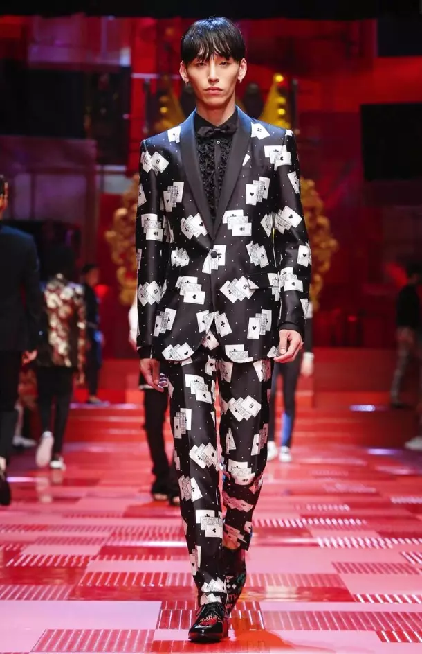 DOLCE & GABBANA පිරිමි ඇඳුම් වසන්ත 2018 MILAN46