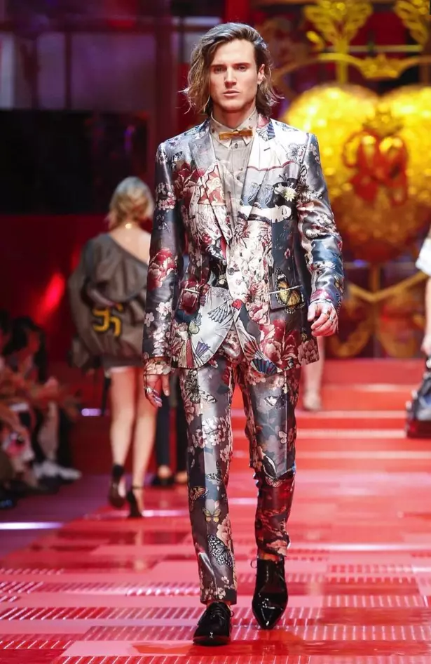 DOLCE & GABBANA HOMME PRINTEMPS ÉTÉ 2018 MILAN47