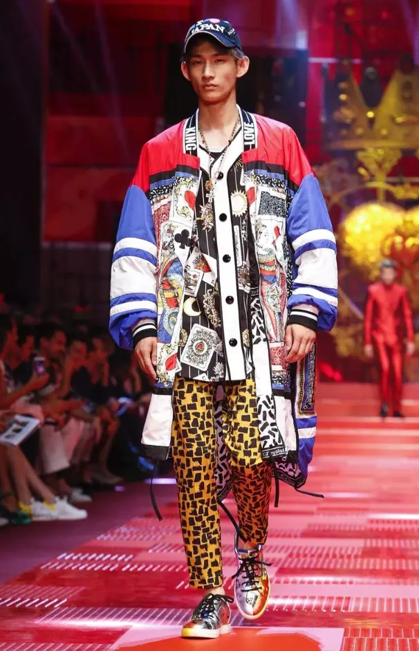 DOLCE & GABBANA HOMME PRINTEMPS ÉTÉ 2018 MILAN51