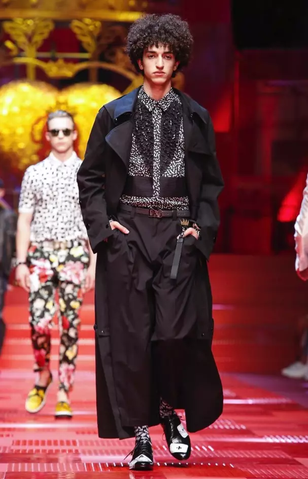 DOLCE & GABBANA HOMME PRINTEMPS ÉTÉ 2018 MILAN55