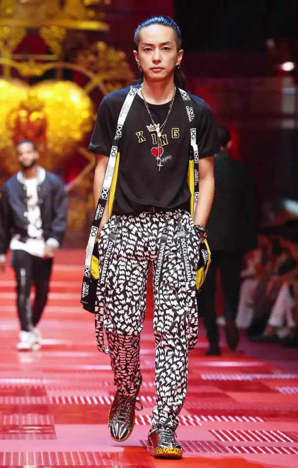 DOLCE & GABBANA MENSWEAR SPRING SUMMER 2018 MILAN64