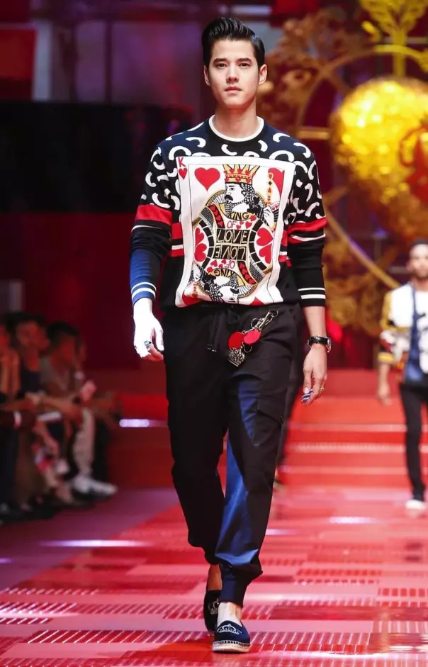 DOLCE & GABBANA HOMME PRINTEMPS ÉTÉ 2018 MILAN66