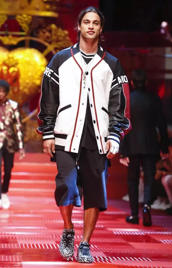 DOLCE & GABBANA MENSWEAR orisun omi ooru 2018 MILAN7