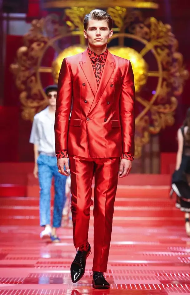 DOLCE & GABBANA පිරිමි ඇඳුම් වසන්ත 2018 MILAN71