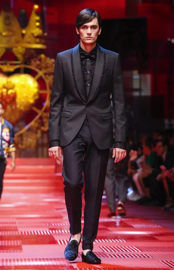 DOLCE & GABBANA පිරිමි ඇඳුම් වසන්ත 2018 MILAN76