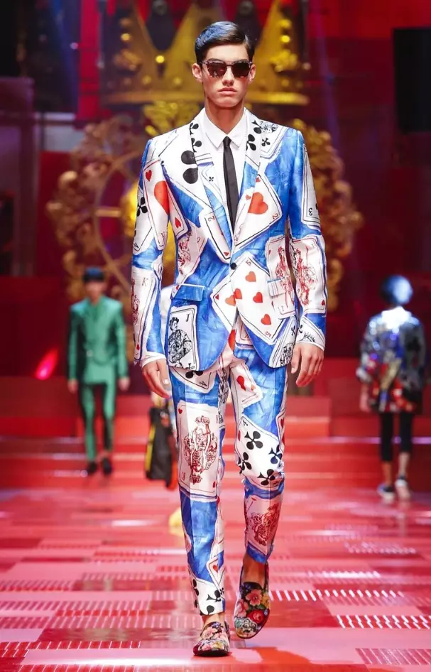 I-DOLCE & GABBANA MENSWEAR SPRING SUMMER 2018 MILAN90